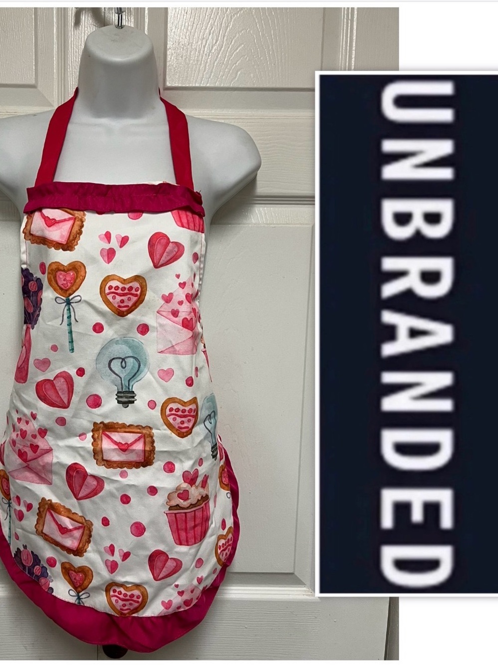UNBRANDED Valentine Cookies Adult Apron